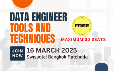 Join now! เชิญชวนเข้าร่วมกิจกรรมสัมมนา DATA Engineer